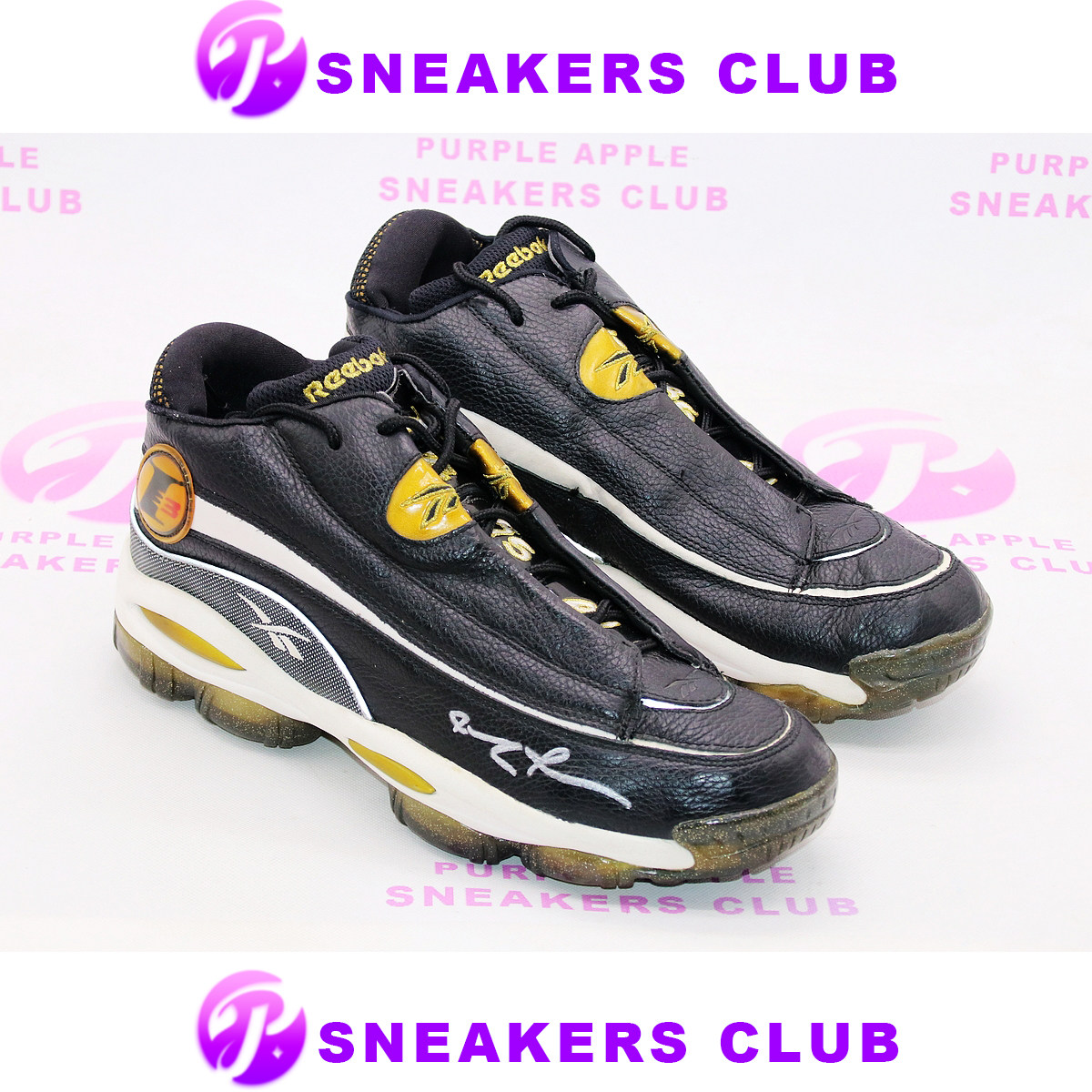 Reebok Answer DMX 10 双签 答案1 10周年 艾弗森1黑金 4-39577