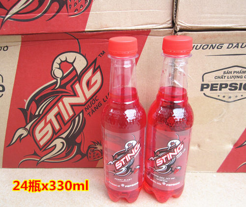 越南饮料sting草莓汽水