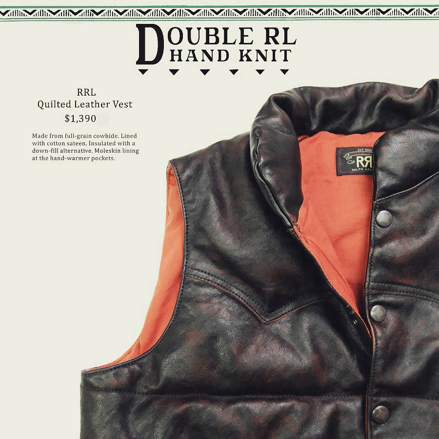 Tea Core Leather Vest with Talon Hookless Zipper - Taobao product photo 3