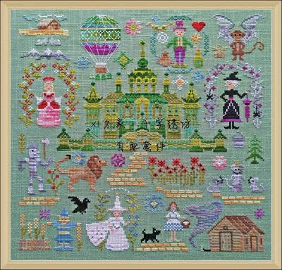 OWL品牌爱丽丝梦游仙境翡翠城堡