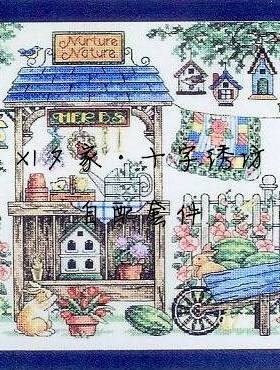 原套真线对比法国DMC十字绣自配套件 金属配件 DIM72636 神秘花园