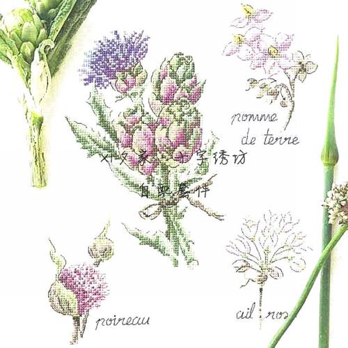 VE杂志我的蔬菜园十字绣套件