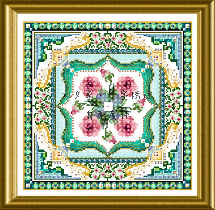 CD大堡欧美风格迷你CD玫瑰瓷砖