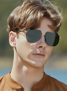 【56】飞行员眼镜2025新款男士偏光墨镜变色防紫外线开车太阳镜