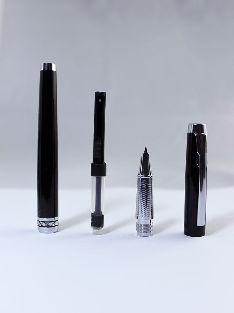 ZIYUNZHUANG KING 서예 펜 만년필 아트 펜 학생 성인 특별 서예 연습 하드 펜 다크 팁 단일 목적 1