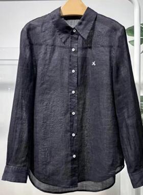 MM商场同款2026春季新款时尚极简主义高智感长袖衬衫女5H6121462