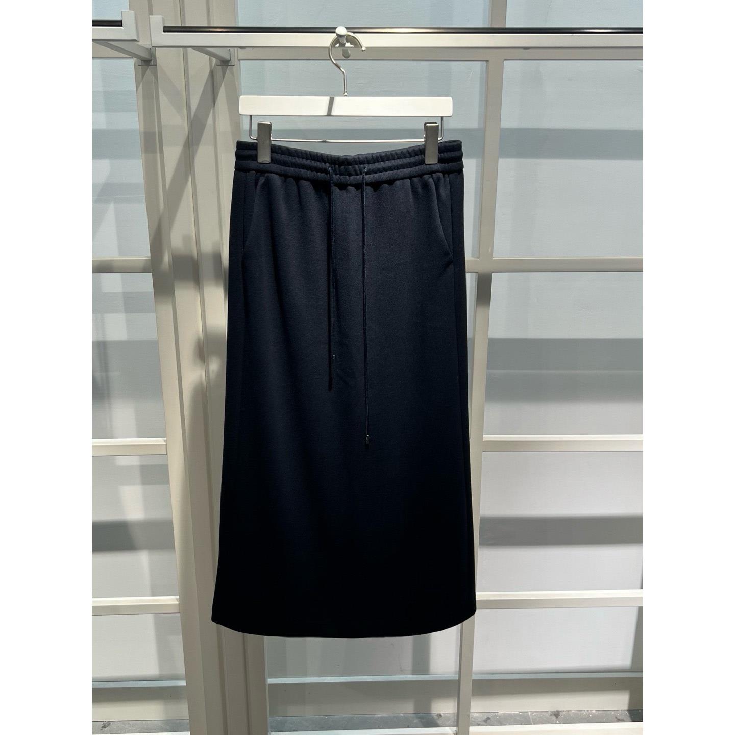 商场同款伊折扣2025冬装女装抽绳半裙简约设计感腰裙1GA241811