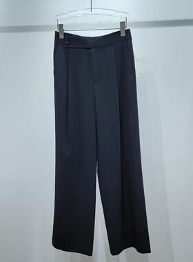 MM商场同款2026春新款气质百搭简约纯色显瘦休闲裤女5H4952161