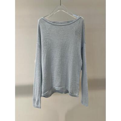 MM商场同款2026春季新款韩系百搭显瘦简约长袖圆领针织衫女801143