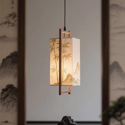 宋代美学新中式茶室吊灯