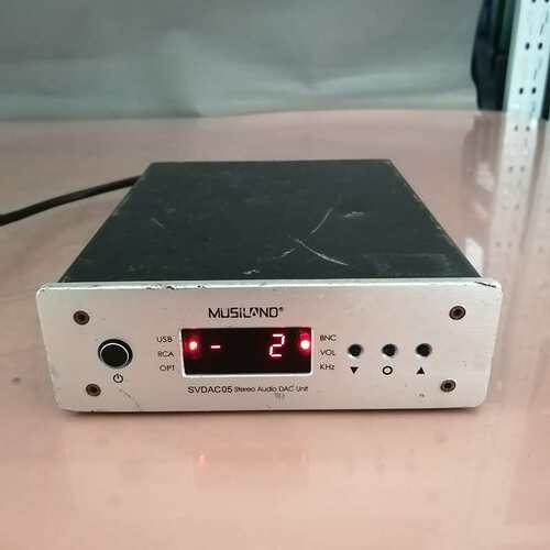 议价乐之邦 Musiland SVDAC05 解码器，通电开机，可维修