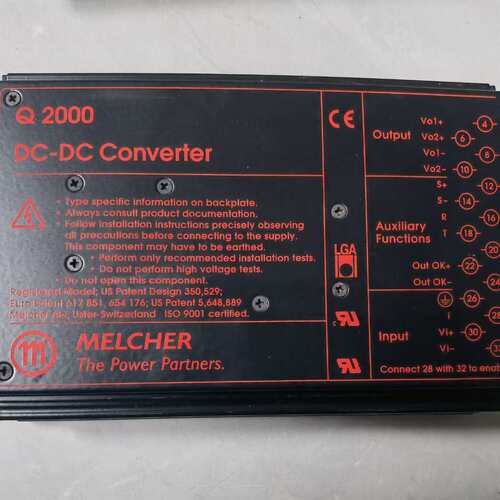 议价MELCHER Q2000 DC-DC转换器可维修