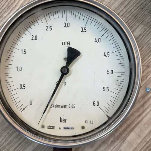 议价德国威卡WIKA压力表，0-6bar测量范围，精度0.0可维修