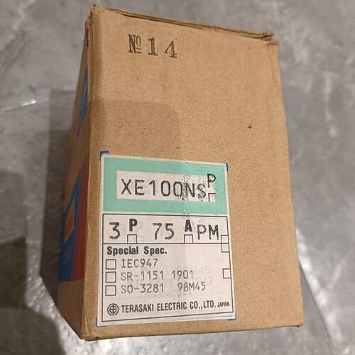 议价寺琦断路器XE100NS 3P 75A，库存余料，原可维修