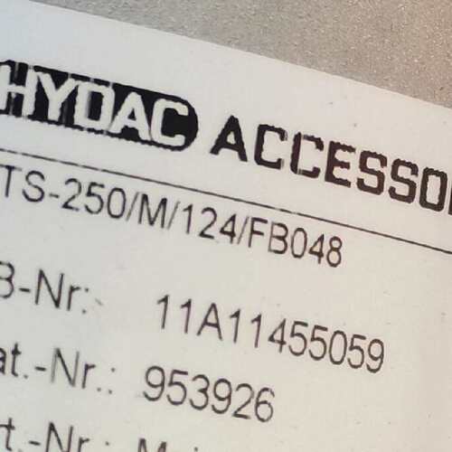 议价HYDAC PTS-250/M/124/FB048 953可维修