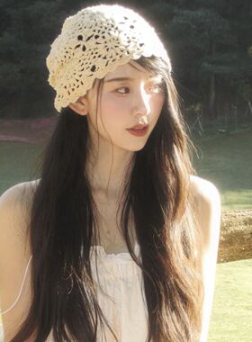 包头帽出游民族风女夏季无檐帽子