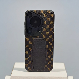 适用华为P80手机壳新款p50pro皮Pura70Ultra全包防摔P60Art男商务保护套腕带指环支架超女奢华创意高级感