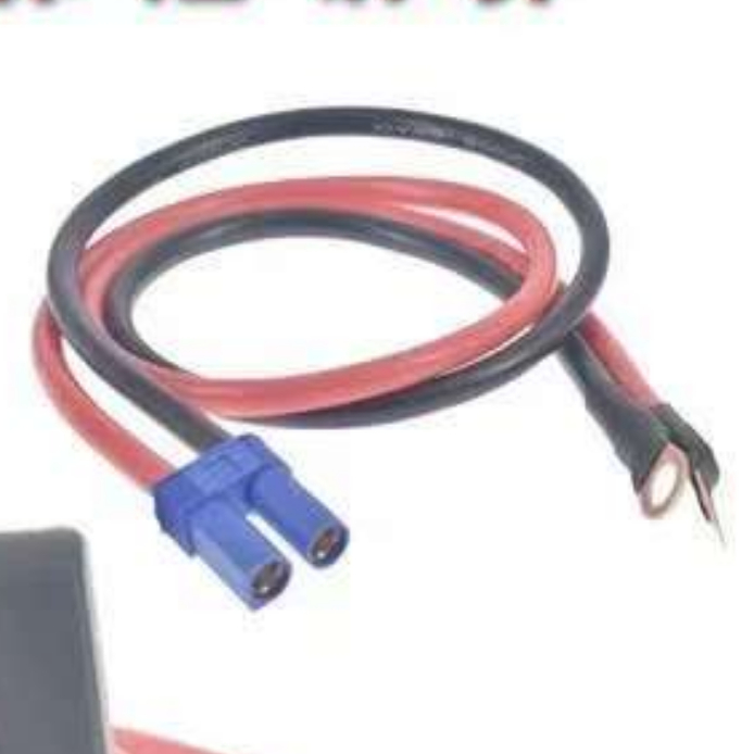 EC5应急启动电源夹子搭火线电瓶连接线汽车充电宝线带保险带铜鼻