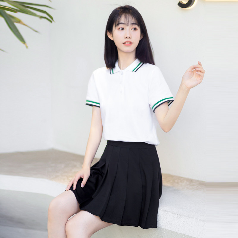 2024幼儿园老师园服教师工作服女上衣Polo衫幼师穿搭上衣裙裤套装