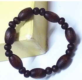 韩版高端大气风木头佛珠手链