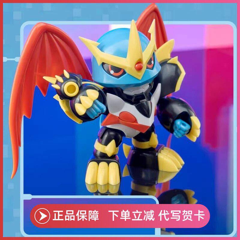 正版万代plabako拼装数码宝贝2代第二弹盲盒手办模型桌面摆件周边图片