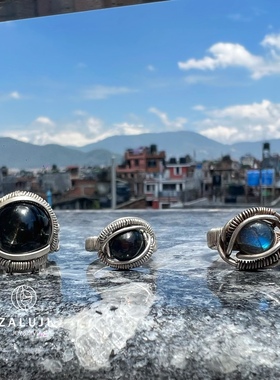 杂露集自制纯手工银绕线戒指定制专拍链接/切勿私自拍下/定金