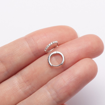 珑腾幸子满钻耳骨圈睡觉不用取