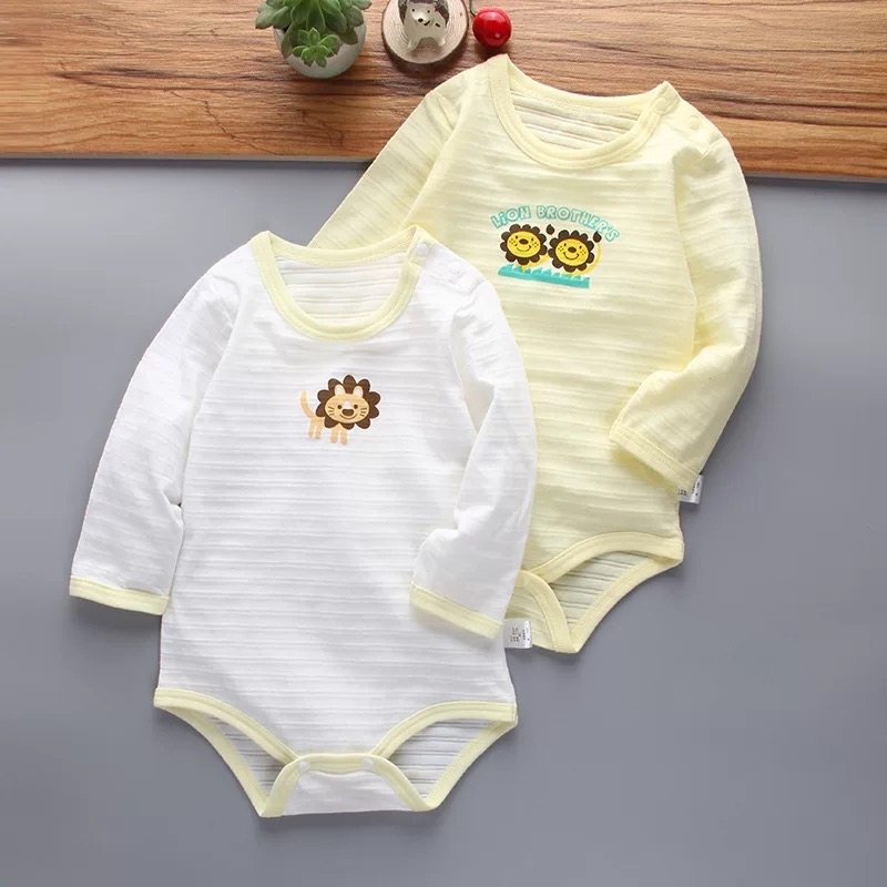 2件80-130加大码长袖包屁衣薄婴儿竹节棉三角哈衣宝宝睡衣带肩扣,童装/婴儿装/亲子装,连身衣/爬服/哈衣,淘宝优惠券,粉丝福利购,淘宝优惠卷