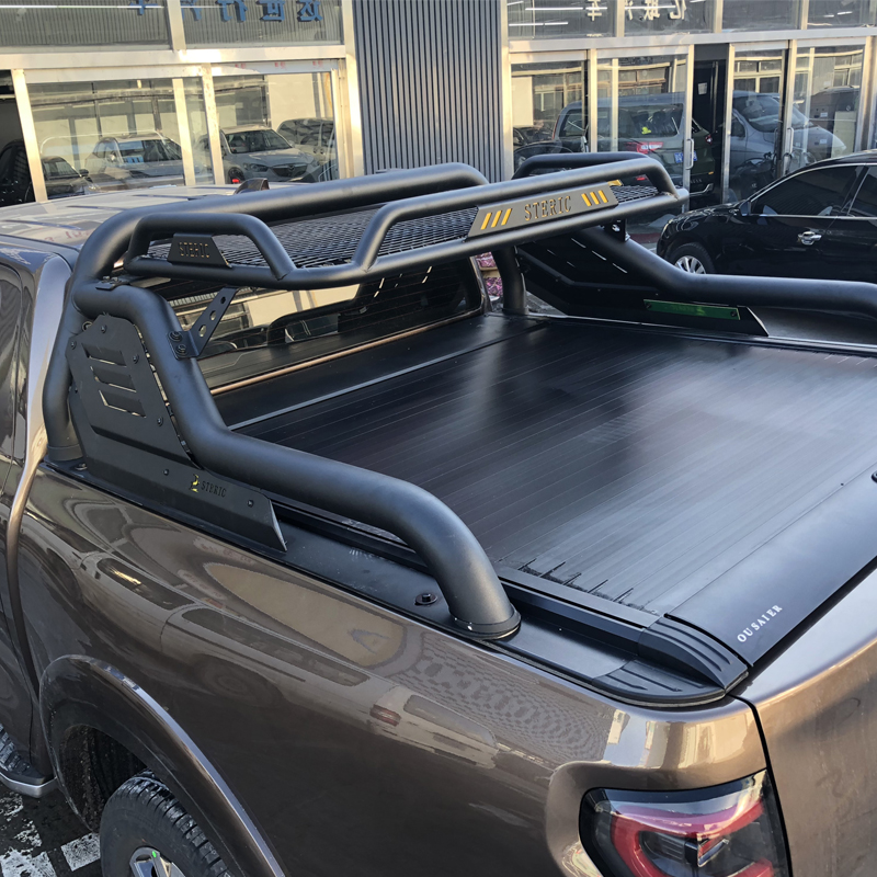 长城炮皮卡龙门架推拉盖卷帘盖纳瓦拉皮卡改装龙门架防翻架防滚架