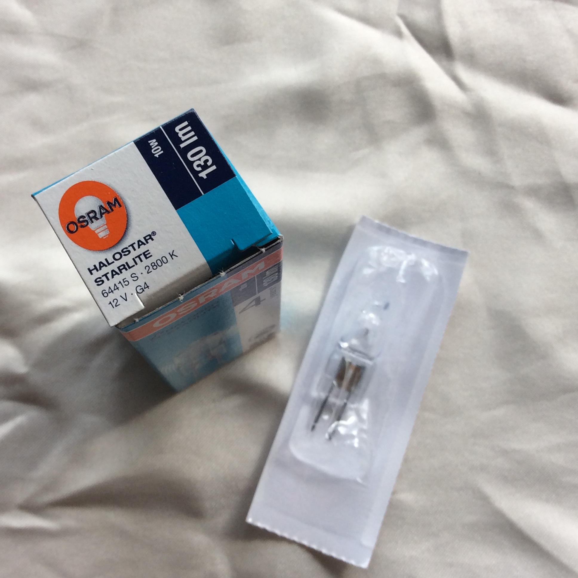 12v10w64415s欧司朗竖丝米泡