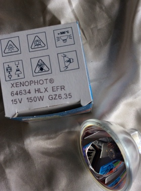 欧司朗 HLX 64634 EFR 15V150W卤钨灯杯胃镜V70冷光源灯