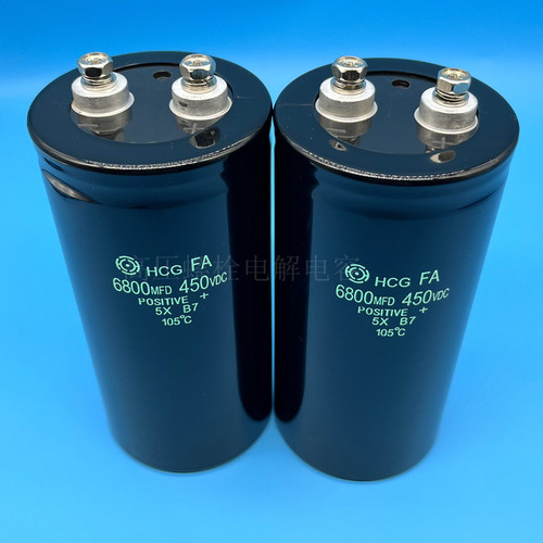 全新日立 450v6800uf HCGFA 400v6800uf 线切割变频滤波电解电容
