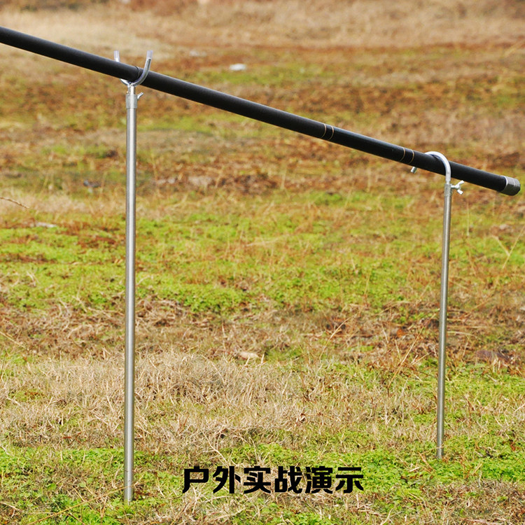 不锈钢传统钓鱼竿分体型支架鱼杆地插鱼竿支架长竿U型Y形杆架渔具,户外/登山/野营/旅行用品,其他垂钓用品,淘宝优惠券,粉丝福利购,淘宝优惠卷