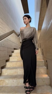 贵妇名媛高定贵妇317 国潮套装 价格咨询.欧洲站原创走秀时尚 衬衫