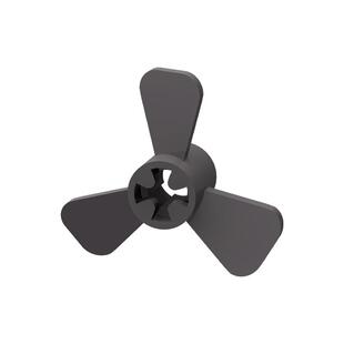 国产积木兼容乐高6041小颗粒科技类零配散件DIY三叶螺旋桨MOC补件