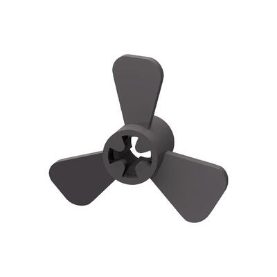 国产积木兼容乐高6041小颗粒科技类零配散件DIY三叶螺旋桨MOC补件