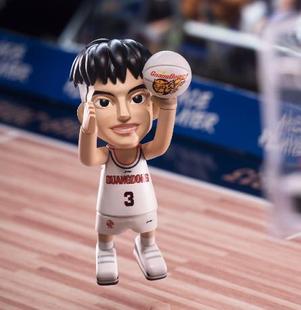 现货王牌化身胡明轩确认款 CBA广东宏远队盲盒手办胡椒仔公仔玩偶