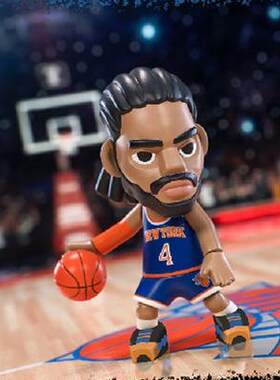 王牌化身罗斯NBA官网正品 现役脚踝终结者尼克斯手办收藏送礼玫瑰