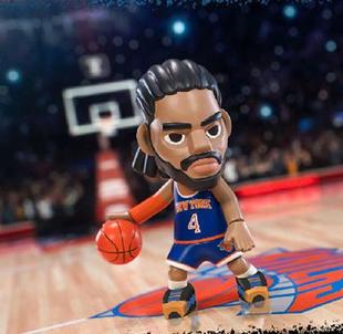 王牌化身罗斯NBA官网正品 现役脚踝终结者尼克斯手办收藏送礼玫瑰