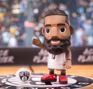 王牌化身MVP哈登确认款 潮玩手办球迷摆件送礼物 NBA官网授权正品