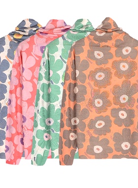 2026春季新款天丝羊毛衫古嘉子薄毛衣印花烫钻针织打底衫HC20837