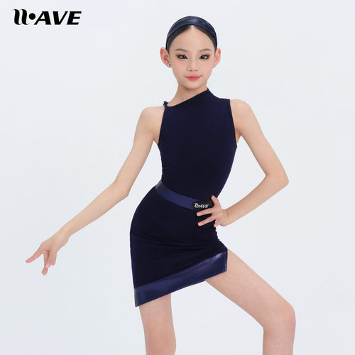 WAVE未午拉丁舞服【夏日莹光】2026新款女童日常练功服少儿套装