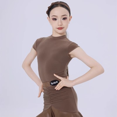 WAVE未午女童短袖拉丁舞服