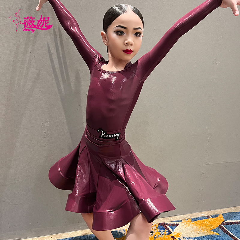 薇妮拉丁舞分体规定服