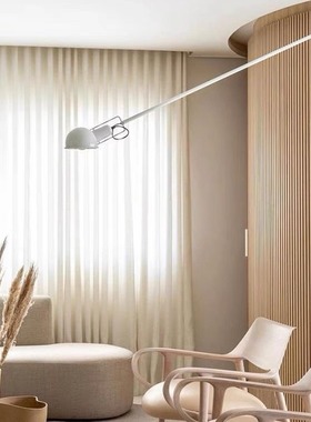 意大利Flos设计师北欧床头可伸缩室内旋转壁灯摇臂升降长杆阅读灯