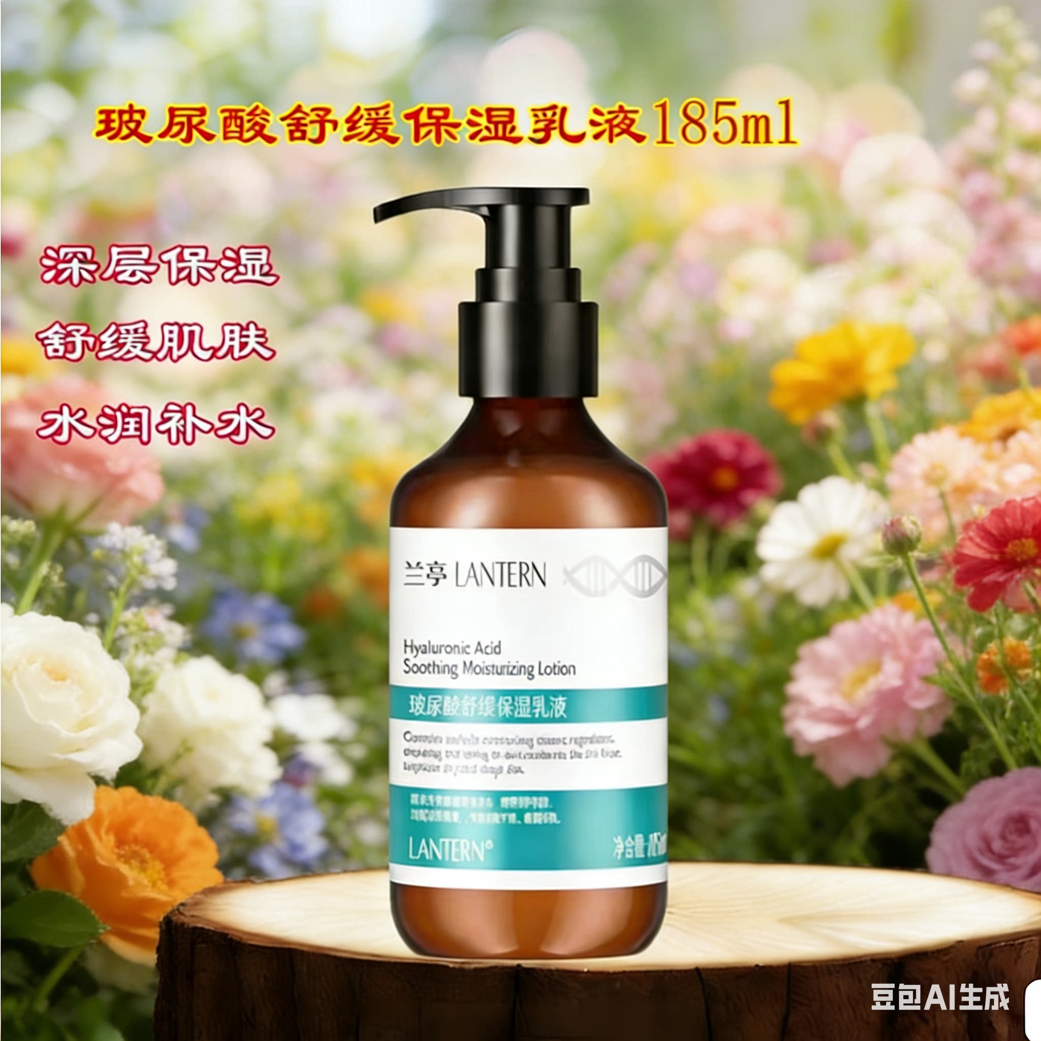 兰亭玻尿酸舒缓保湿乳液185m乳液/面霜