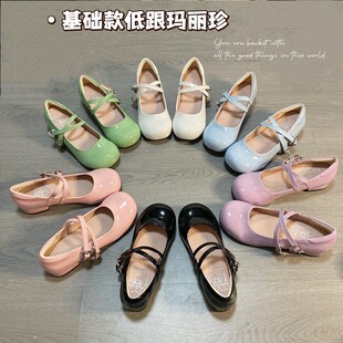 【全款】幻境童话原创lolita玛丽珍单鞋马卡龙甜心圆头小皮鞋lo鞋