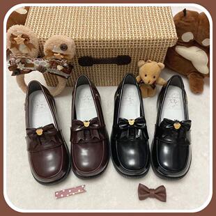 现货秒发熊子小姐制服鞋升级版更柔软舒适不磨脚不掉跟日系百搭