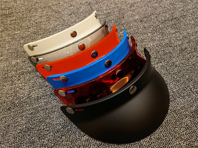 帽檐遮光遮阳三扣式头盔配饰帽檐