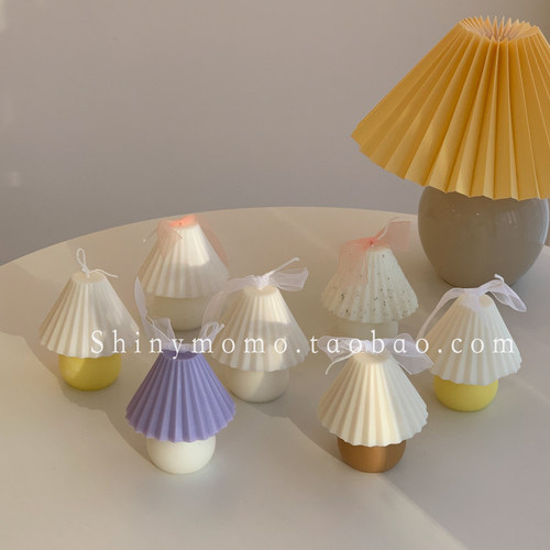 Shinymomo复古Vintage台灯蜡烛ins花瓣造型蜡